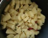 Foto del paso 5 de la receta: Pollo con papas a la olla, rápido y rico