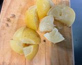 Une image de l'étape 3 de Marinade au miel, gingembre et citron confit.