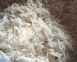 A picture of step 2 of Zeera Rice.