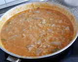 Foto del paso 7 de la receta: Arroz con Pincho de Pollo y Salchicha (Arroz de Aprovechamiento)