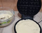 A picture of step 4 of Homemade Belgian Waffles.