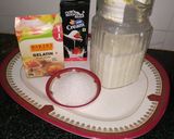 A picture of step 5 of Mango Panna cotta.