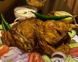 A picture of step 4 of Asli lahori chargha.