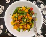 A picture of step 3 of Ripe Papaya Summer Salad.