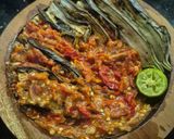 Foto langkah ke 4 dari resep Sambal Terong Bakar.