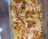 A picture of step 7 of Creamy Cheese Baked pasta 😋😋.