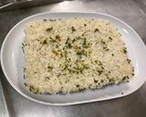 Une image de l'étape 5 de Riz moulé au saindoux et herbes aromatiques.