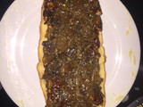 Sándwich de costilla gigante de barbacoa