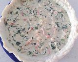 Foto del paso 5 de la receta Quiche de bacon y espinacas