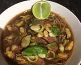 A picture of step 5 of My Vietnamese inspired beef pho 🍲.