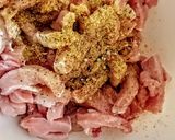 Tökös, laskagombás lapocka bulgurral recept fázis 1 fotója