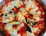 Hình bước làm 4 của món Làm pizza bằng bánh mì sandwich