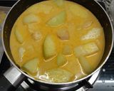 รูปขั้นตอนการทำที่ 3 ของ แกงเขียวหวานไก่ใส่ฟักเขียวไร้สาร