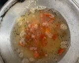 A picture of step 4 of Veg upma.