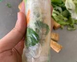 Hình bước làm 4 của món Bò Bía Chay