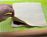Nutellás csavart leveles tésztából recept fázis 2 fotója