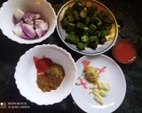 মশলা ভিন্ডি (Masala bhindi recipe in Bengali) রেসিপির ধাপ 1 ছবি