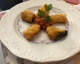 Foto del paso 4 de la receta: Bacalao con pisto de calabacín
