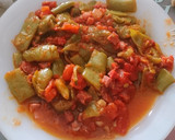 Foto del paso 5 de la receta: Salteado verde y rojo