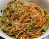 A picture of step 6 of Vegan or Vegetarian Phad Thai.