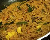A picture of step 4 of Vermicelli Upma.