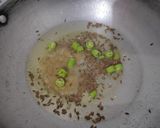 A picture of step 1 of फ्रेंच बीन्स पुलाव (French beans Pulav).