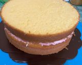 Foto langkah ke 7 dari resep Base Cake Lembut cocok untuk kue ulang tahun.