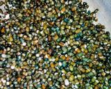 A picture of step 1 of Dal Makhani.