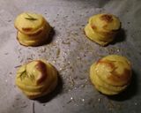 A picture of step 2 of Potato and rosemary stack.