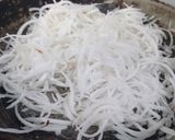 Hình bước làm 2 của món Bánh bò nướng nhân dừa