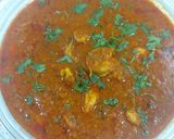 A picture of step 7 of Malvani prawns curry.
