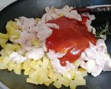 A picture of step 4 of Turkey and Potatoes with Ketchup.