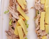 A picture of step 4 of My Roast Chicken Sandwich. 🌞.