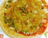 Foto del paso 3 de la receta Pizza de atún con cebolla caramelizada