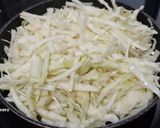 Foto del paso 1 de la receta: Repollo crujiente a la sidra con trucha desmenuzada