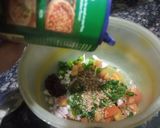 A picture of step 3 of Cheese balls chaat.