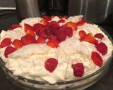 A picture of step 7 of Cheat’s no fuss Eton Mess.