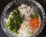 A picture of step 2 of Finger millet, Flattened rice cheela.
