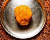 A picture of step 2 of Gatte ki Sabzi.