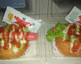 Foto langkah ke 5 dari resep Donsis (Donat sosis).