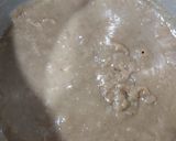 A picture of step 3 of Walnut halwa.