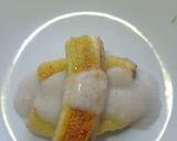 Foto langkah ke 9 dari resep Snack mpasi 11m + pisang bakar Fla santan.