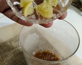 A picture of step 4 of Kairi ka sharbat.