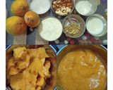 A picture of step 1 of Mango Barfi.