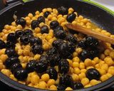 Foto del paso 2 de la receta: Ensalada de Garbanzos Tostados con Canónigos y Rulo de Cabra