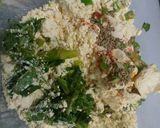 A picture of step 1 of Methi Gottas.