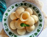 Foto langkah ke 5 dari resep Onde-onde Kopong Awet Kenyalnya.