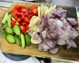 Foto langkah ke 2 dari resep Nasi liwet cumi pete magic com.