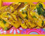 A picture of step 5 of Besan Toast.