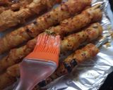 A picture of step 6 of Soya chap tikka.